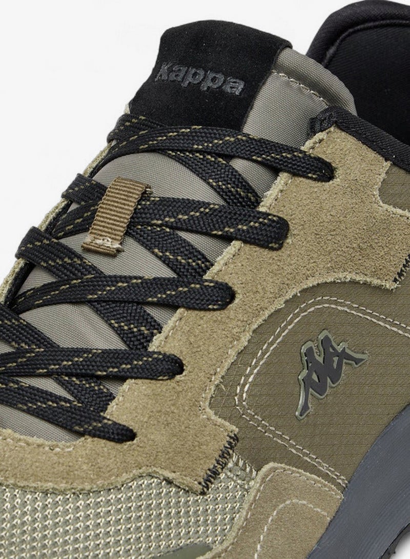 Kappa Men's Logo Detail Sports Shoes with Lace-Up Closure - Image 4