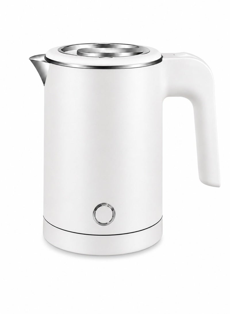 Portable Electric Travel Kettle 0.5L 600W Fast Boiling Mini Water Boiler With Double Wall Insulation, Auto Shut Off, Dry Boil Protection, Food Grade Stainless Steel, Compact Tea Coffee Kettle For Home Office Travel EU Plug - Image 1