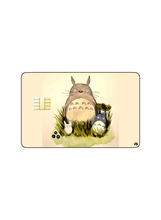 RKN PRINTED BANK CARD STICKER Totoro From My Neighbour Totoro Anime - Image 2