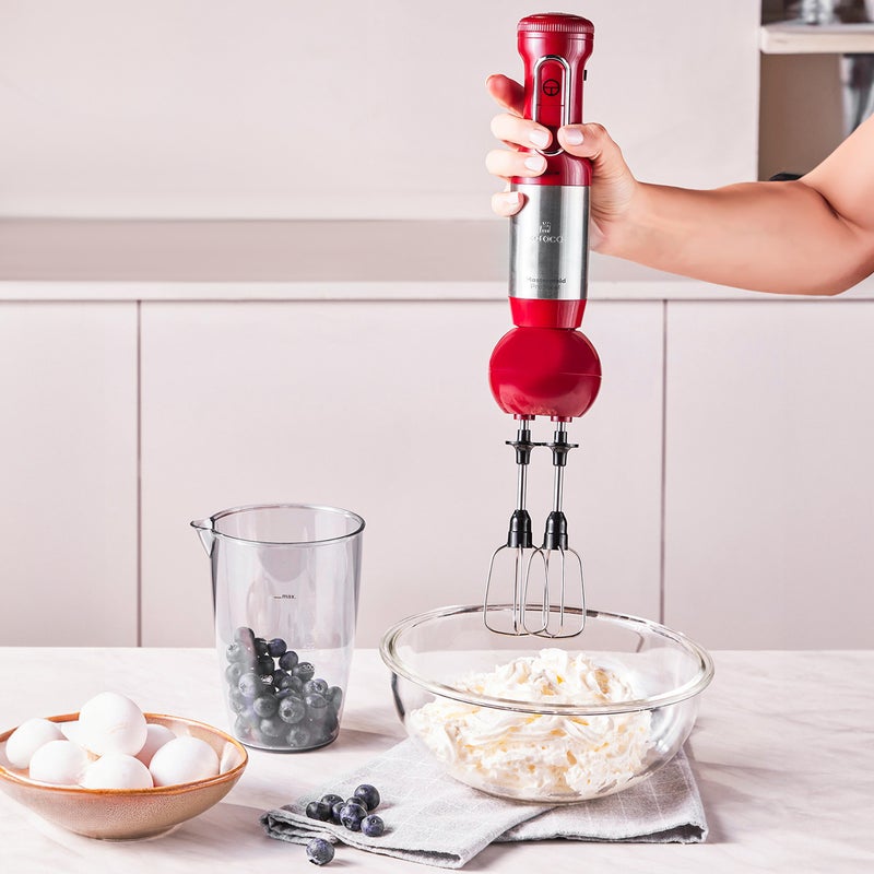 Karaca خلاط المطبخ كاراجا ماسترميد بروستيل 2000 واط، أحمر - Image 3