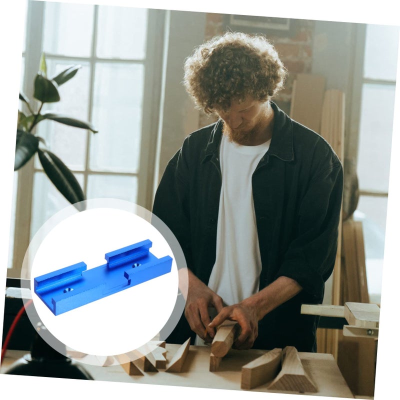 Aluminum Alloy Miter Track Connector Slot Connector Smooth Surface Woodworking DIY Accessory - Image 3
