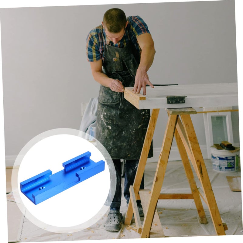 Aluminum Alloy Miter Track Connector Slot Connector Smooth Surface Woodworking DIY Accessory - Image 5