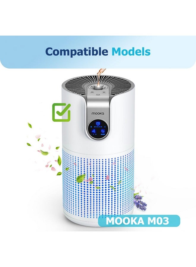 Mooka فلتر MOOKA المعتمد H13 True HEPA البديل المتوافق مع جهاز تنقية الهواء M03 (عبوة واحدة) - Image 3