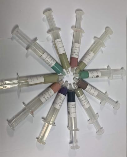 SIGNI 11Pcs Diamond Polishing Compound Lapping Paste Syringes 0.5 to 40 Micron 5 Gram for Polishing Metal and Jewelry (Water Based) - Image 5