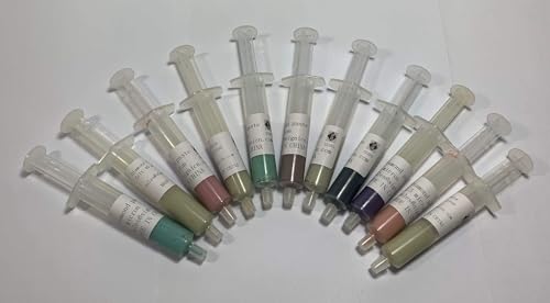 SIGNI 11Pcs Diamond Polishing Compound Lapping Paste Syringes 0.5 to 40 Micron 5 Gram for Polishing Metal and Jewelry (Water Based) - Image 3
