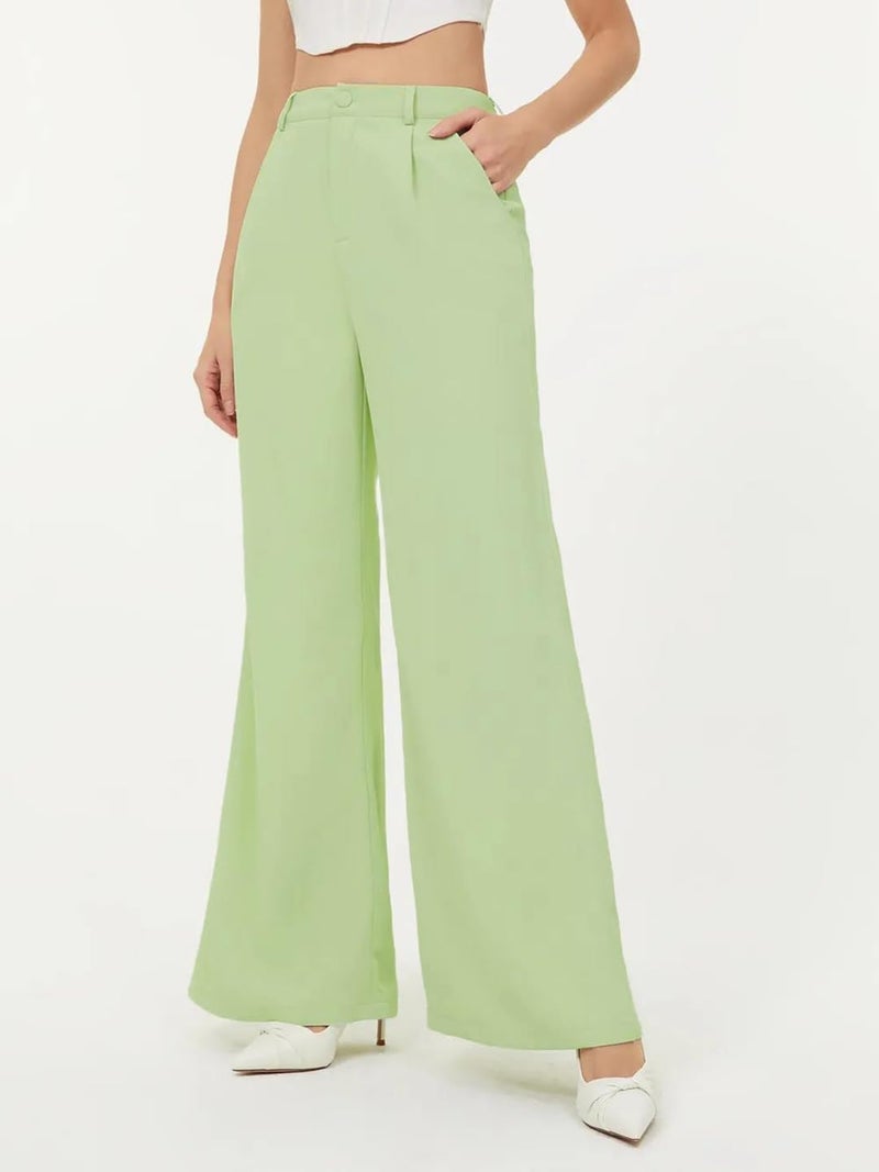 KOTTY Women's Co-ords Solid Dress Set Sage Green - Image 3