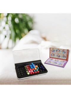 WireScorts WireScorts IQ Puzzler Pro, A Travel Game for Kids and Adults, 5 Levels of Difficulty, 1-Player Puzzle Game for Kids and Adults, 120 Challenges in Travel-Friendly Case  - Image 5