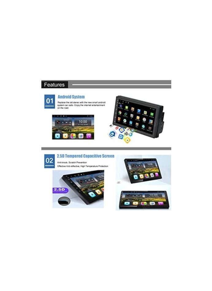 Royal - Car Radio Stereo for Toyota Land Cruiser 100 GX VXR LC100 2002-2007 Ram 2GB+32GB With Full Touch Screen Android Multimedia Player Support GPS Navigation Bluetooth Mirror Link Wi-fi - Image 1