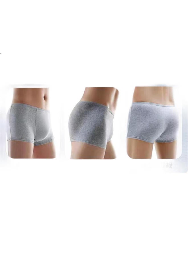 Sometimes Disposable Underwear For Men, Boxer Briefs, Sterile, Pure Cotton, No-Wash, Daily Disposable Shorts, Essential For Business Trips And Travel, 3 Pairs, Xl - Image 1