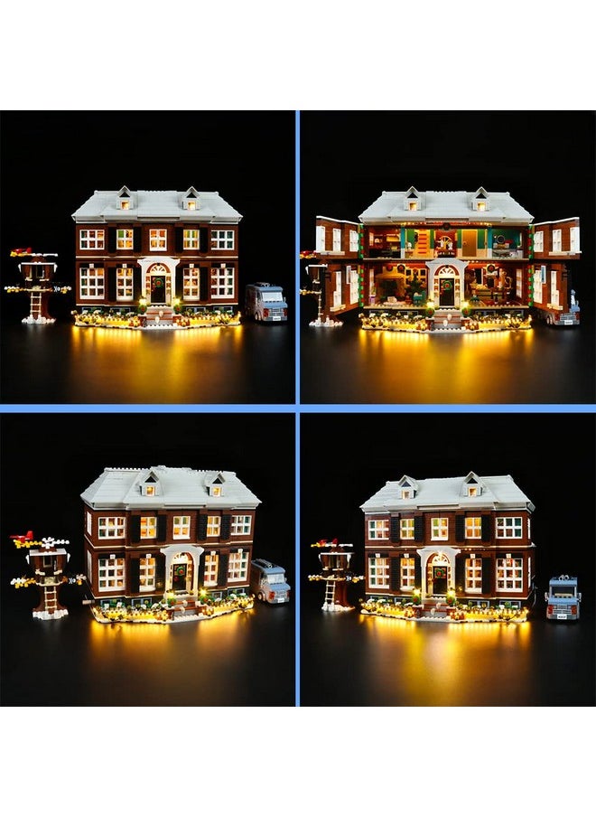 Vonado - Led Light Kit Compatible With Lego Home Alone Exclusive 21330 Building Set (No Model), Led Decoration Lighting Set Compatible With Lego Ideas 21330 Set (Standard Version) - Image 1