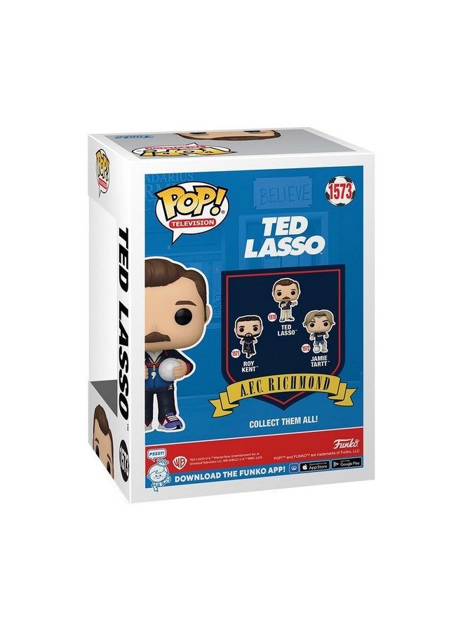 Funko فانكو بوب! تلفزيون: تيد لاسو - تيد مع الكرة - تمثال فينيل قابل للجمع - فكرة هدية - منتجات رسمية - للأطفال والبالغين - عشاق التلفزيون - نموذج لجمع المعروضات - Image 3
