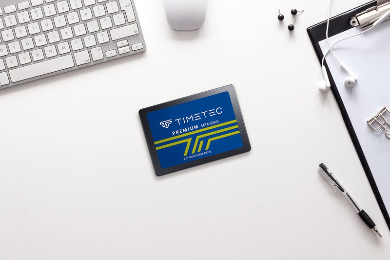 Timetec 256GB SSD 3D NAND SATA III 6Gb/s 2.5 Inch 7mm (0.28") Read Speed Up to 550 MB/s SLC Cache Performance Boost Internal Solid State Drive for PC Computer Desktop and Laptop (256GB) - Image 4
