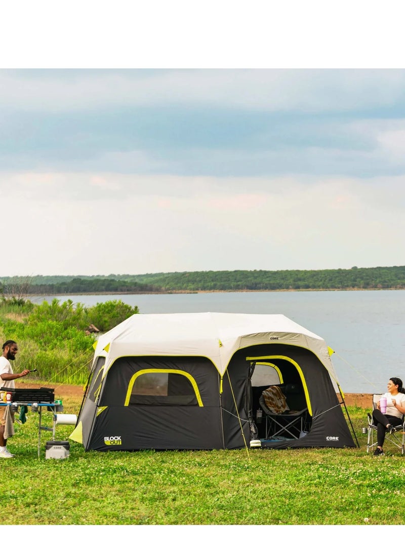 core equipment - 9 Person Instant Cabin Blockout Tent 14' X 9' - Image 1