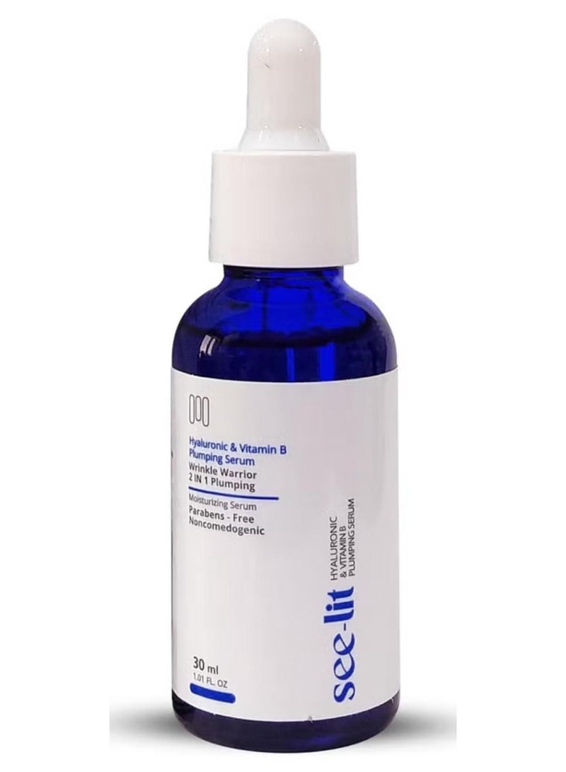 سي ليت سيروم الوجه الممتلئ بحمض الهيالورونيك وفيتامين ب 30 مل - Image 1