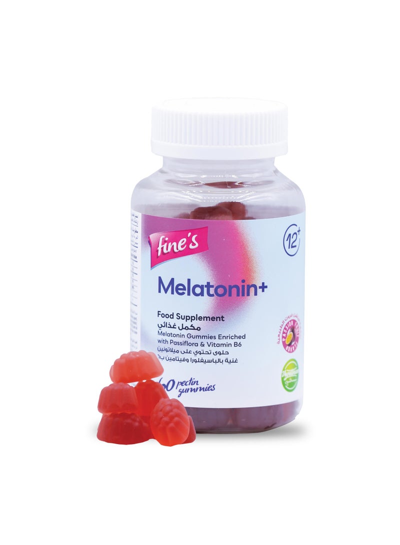 Sulinda Fine's Melatonin 2 mg Gummies Passion Fruit Flavor 60 Pieces - Image 1