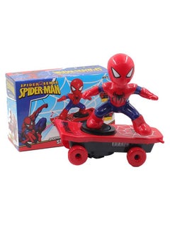 Spiderman Rotating Toy Car With Music