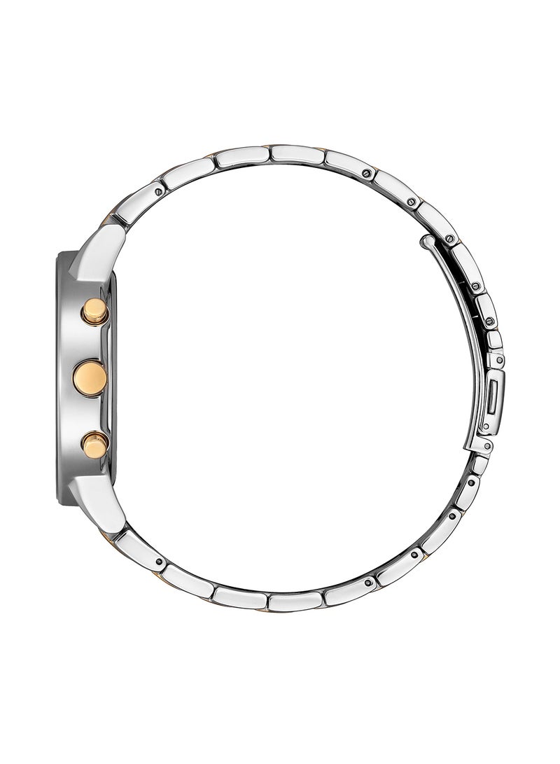 CITIZEN Men's Analog Round Shape Stainless Steel Wrist Watch AT2244-84X - 43 Mm - Image 3