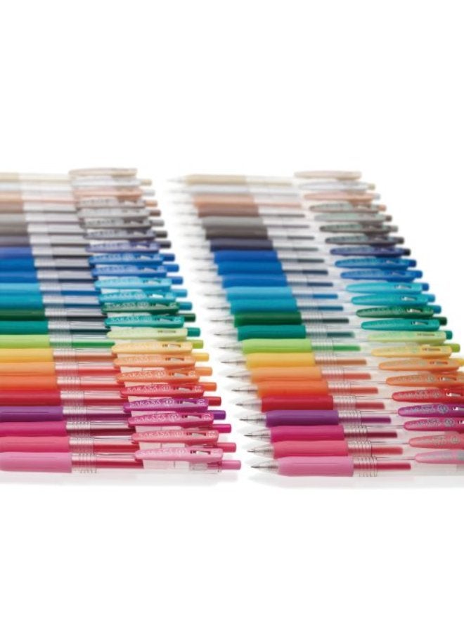 Zebra 1 X 5 pens Zebra Sarasa clip gelink ballpoint pen 0.7mm P-JJB15-BK5 black - Image 4