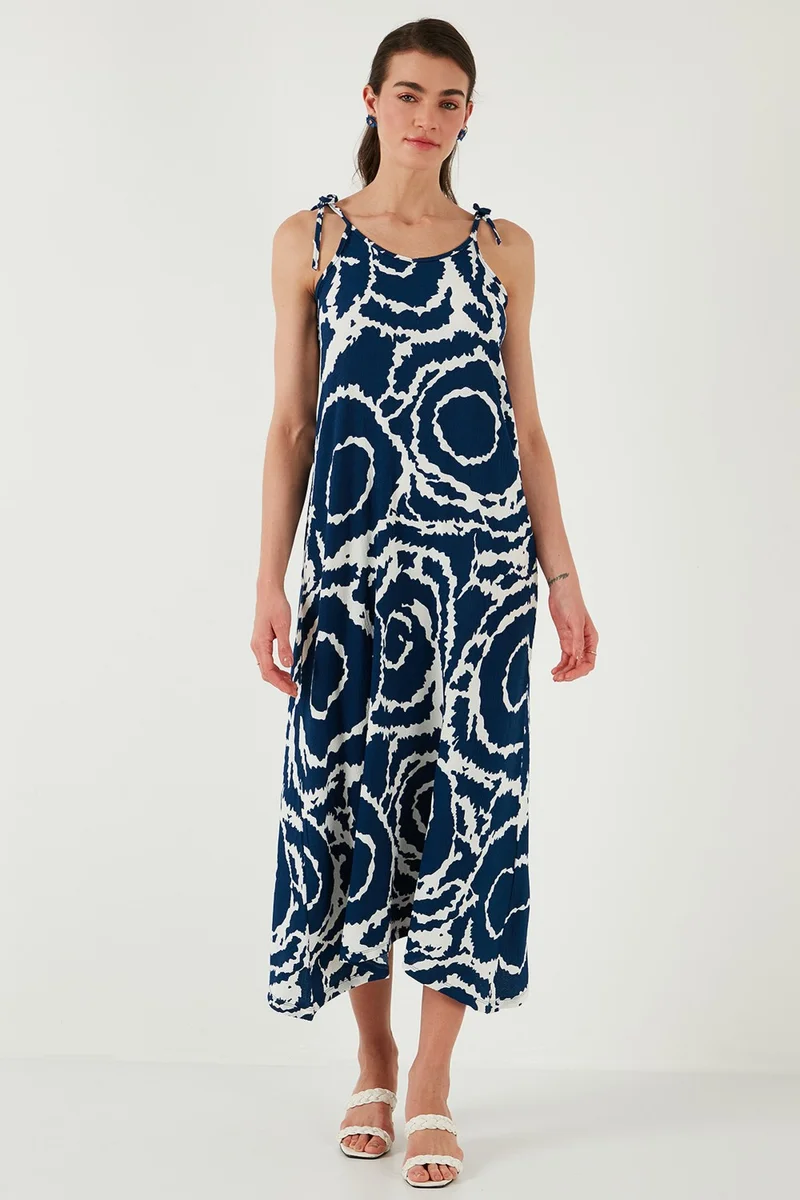 Lela Printed Sleeveless Dress