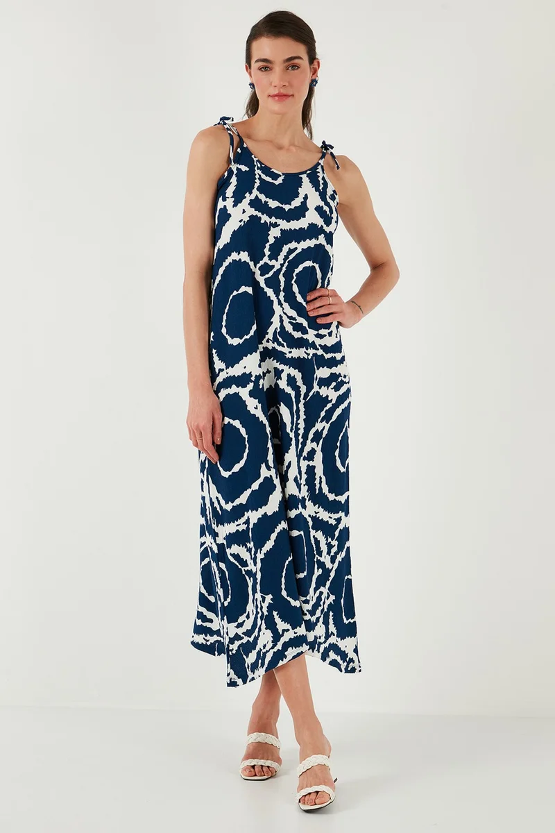 Lela Printed Sleeveless Dress