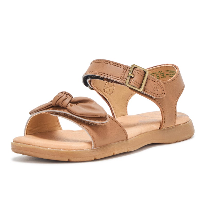 Stride Rite Unisex SR WHITNEY Sandal TAN, 4 WIDTH-W - Image 1