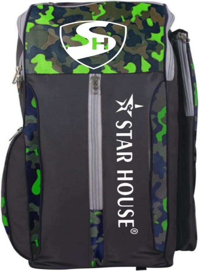 Star House Green Cricket Kit Bag with Attractive Design Sports Bag Cricket Kit Bag - Image 1