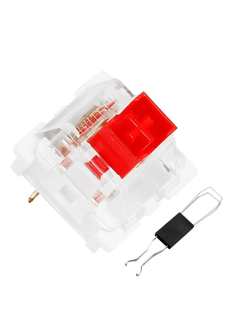 KASTWAVE Keyboard Switch for Mechanical Keyboard, Xuangui Mechanical Switch, Red Switch, with Switch Opener - Image 1