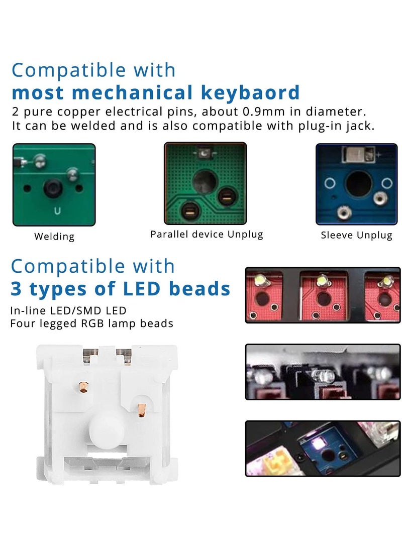 KASTWAVE Keyboard Switch for Mechanical Keyboard, Xuangui Mechanical Switch, Red Switch, with Switch Opener - Image 4