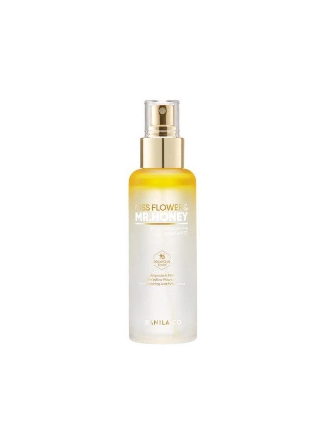 Banila Co Miss Flower & Mr Honey Propolis Ampoule Mist Rejuvenating Ampoule Mist And Hydrating Makeup Setting Spray Honey Extract Mist With Royal Jelly And Honey Butter Beeswax Sulfatefree 99Ml  - Image 2