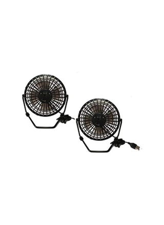 Set of 2 Small USB Desk Fans – Black – Portable and Quiet - pzsku/Z3AD8897C8DD3DA9F200CZ/45/1749717614/414f6bad-4bfe-4675-9802-41e2c6c393af