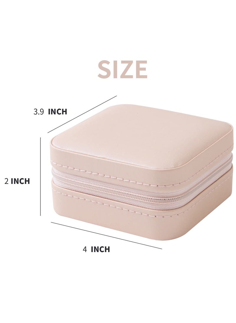 Generic Travel Jewelry Organizer with Mirror - Gifts for Women and Girls  - Image 3