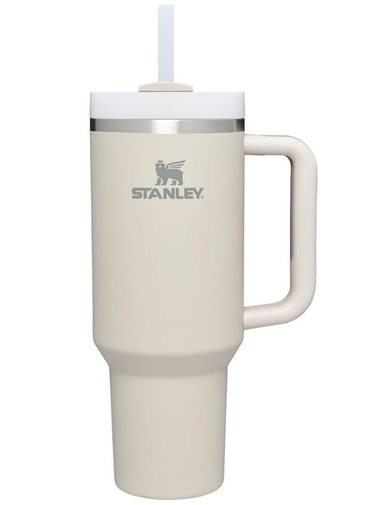 Stanley - Quencher H2.0 FlowState Stainless Steel Vacuum Insulated Tumbler with Lid and Straw for Water, Iced Tea or Coffee, Smoothie and More, 40 oz - Image 1