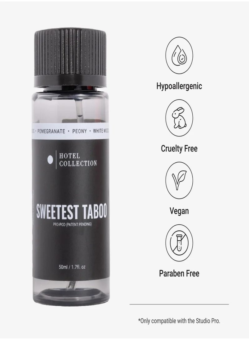 Hotel Collection Sweetest Taboo Pro-Pod Oil Blend - Hotel Inspired for Luxury Essential Oil Diffusers - Aromatherapy Scent Diffuser Oil - Peony, Vanilla, and Amber