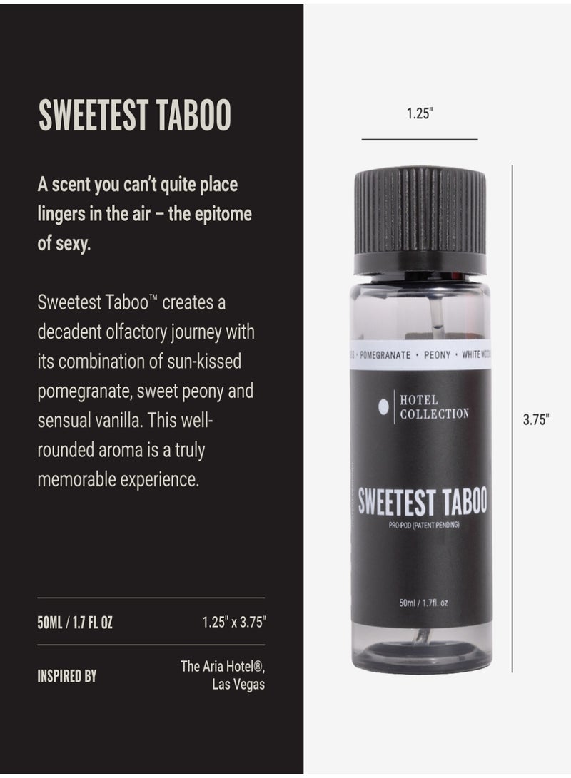 Hotel Collection Sweetest Taboo Pro-Pod Oil Blend - Hotel Inspired for Luxury Essential Oil Diffusers - Aromatherapy Scent Diffuser Oil - Peony, Vanilla, and Amber  - Image 2