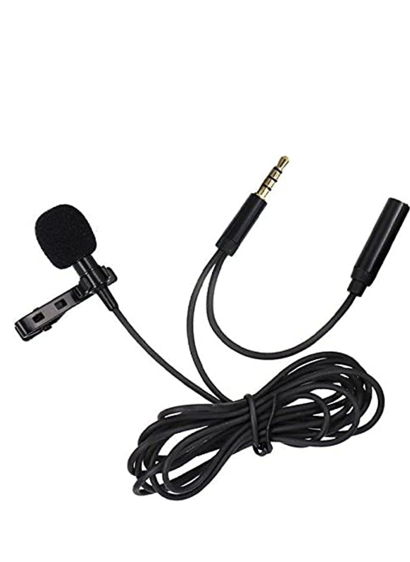 LAVALIER - Professional Lavalier Mic - Lavalier Microphone - Wired (3.5 mm TRS) - Unidirectional - Karaoke - Image 1