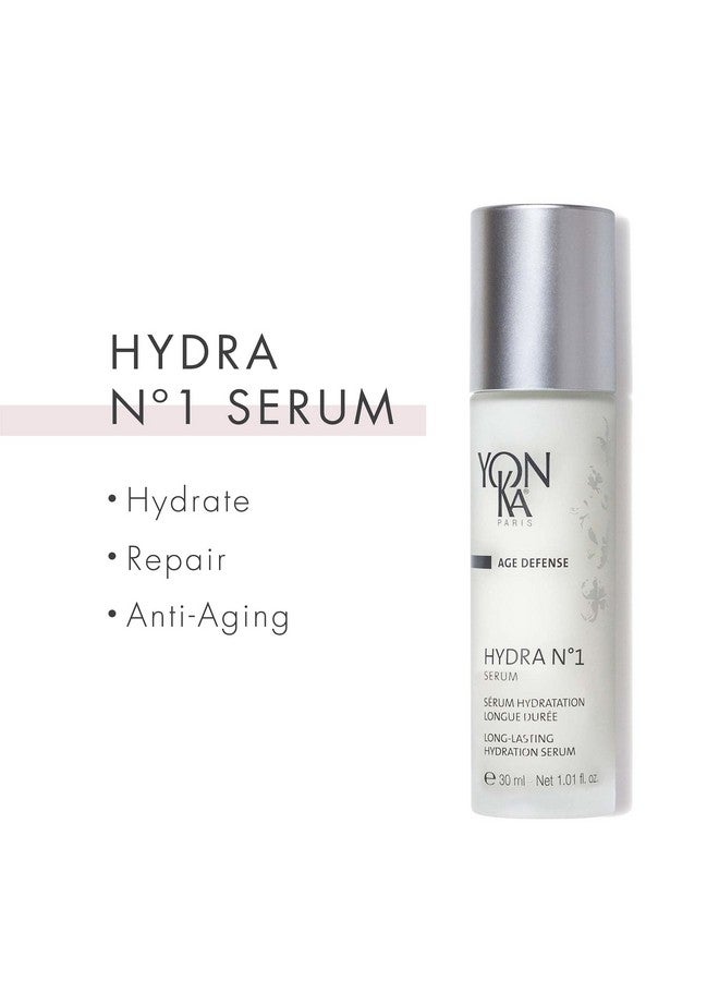 يونكا مصل الوجه يونكا هيدرا رقم 1 (30 مل) للعناية بالبشرة ومكافحة الشيخوخة، معزز للترطيب المكثف مع حمض الهيالورونيك والصبار، البشرة الجافة والناضجة، خالي من البارابين - Image 3