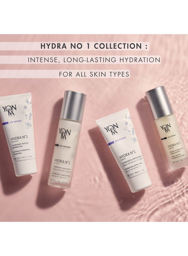 يونكا مصل الوجه يونكا هيدرا رقم 1 (30 مل) للعناية بالبشرة ومكافحة الشيخوخة، معزز للترطيب المكثف مع حمض الهيالورونيك والصبار، البشرة الجافة والناضجة، خالي من البارابين - Image 5