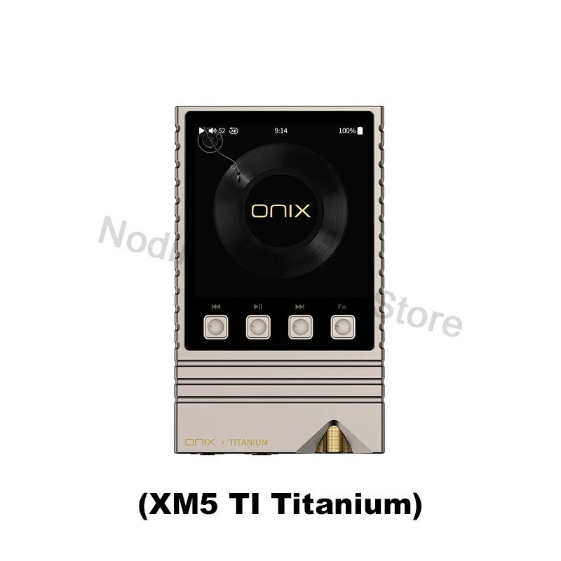 أونيكس مشغل وسائط Shanling Onix Overture XM5 Ti MP3 Player Portable Music Player Pure Tone Player High-End Hifi Hi-res Audio Dual Bluetooth 5.2, XM5 TI Titanium - Image 1
