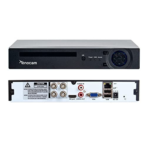 Xenocam 4CH 1080N Hybrid 5in1 AHD DVR 1080P NVR1080N AHD960H AnalogTVICVI Standalone DVR CCTV Surveillance Security System Video Recorder Motion Detection Hard Drive not Included - Image 1