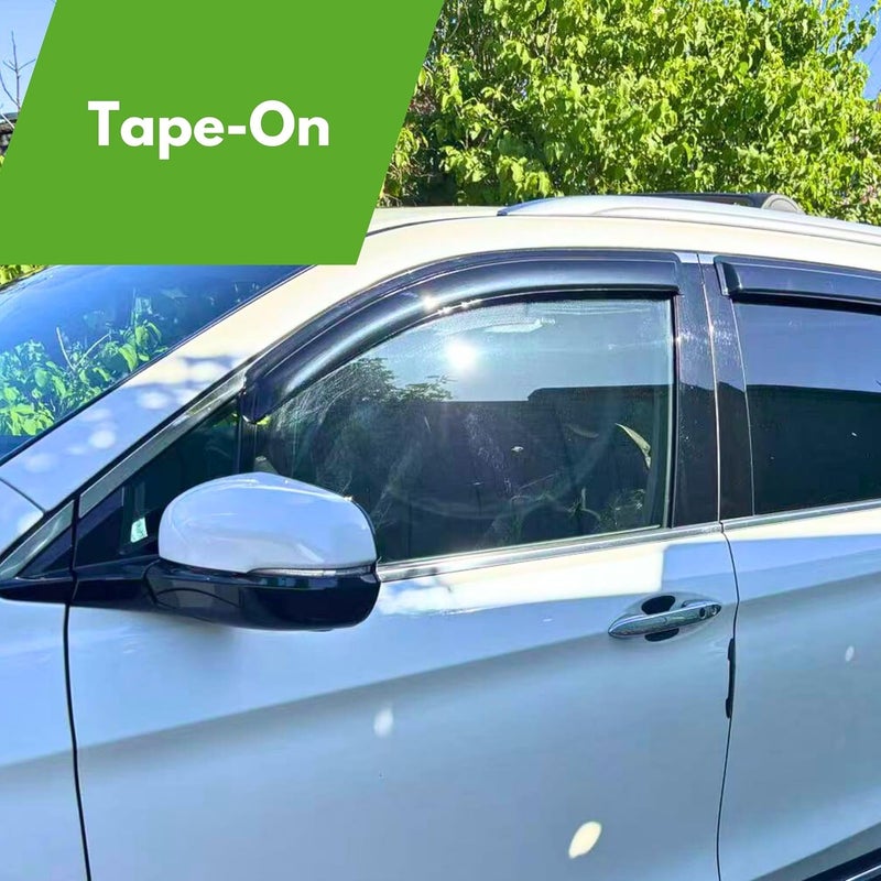 Immortal Group IG Window Visor for Hyundai Venue 2020-2023 - 4PC Rain Guard Deflector - Image 3