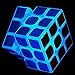 SHUYUE 3x3 Fluorescent Speed Cube Glow in Dark Magic Speed Cube 3D Brain Teasers IQ Puzzles for Kids and Adults Green Fluorescent - Image 2