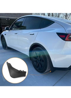Generic Custom Fit Mud Flaps Splash Guards for Tesla Model Y - Full Protection Front and Rear Mudguard Kit with Screws, No Drilling Required, Set of 4  - Image 3
