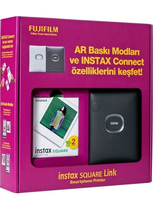FUJIFILM - Instax Sq Link Ex D Bundle Box - Image 1