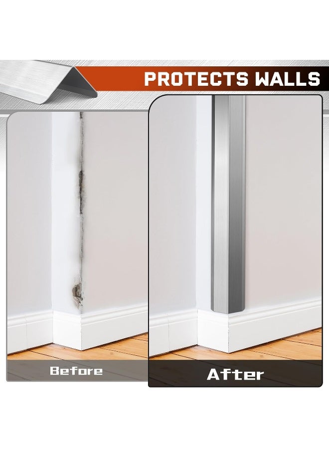 Zipcase Stainless Steel Wall Corner Guard 2 x 2 x 48 inch, Pack of 10 Metal Wall Corner Protector with 90-Degree Angle for Wall Protection and Decoration. - Image 4
