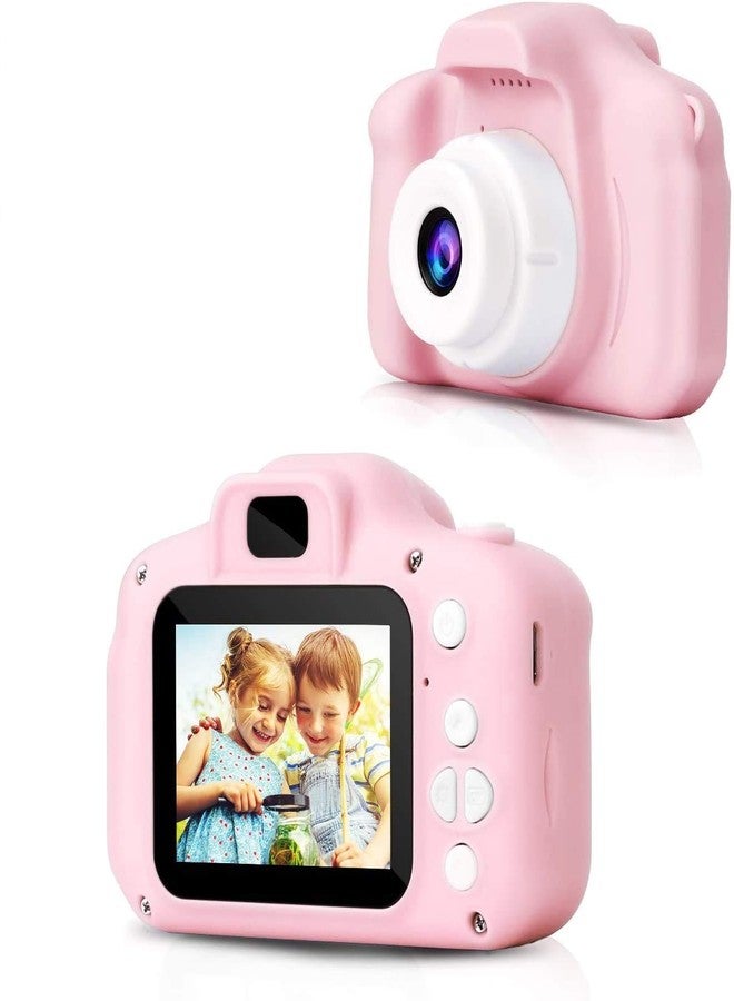VeeDee Kids Camera Children Digital Cameras Toys 1080P 2.0" IPS Screen FHD Toddler Video Recorder Great Birthday Gifts for Kids (Pink) - Image 1