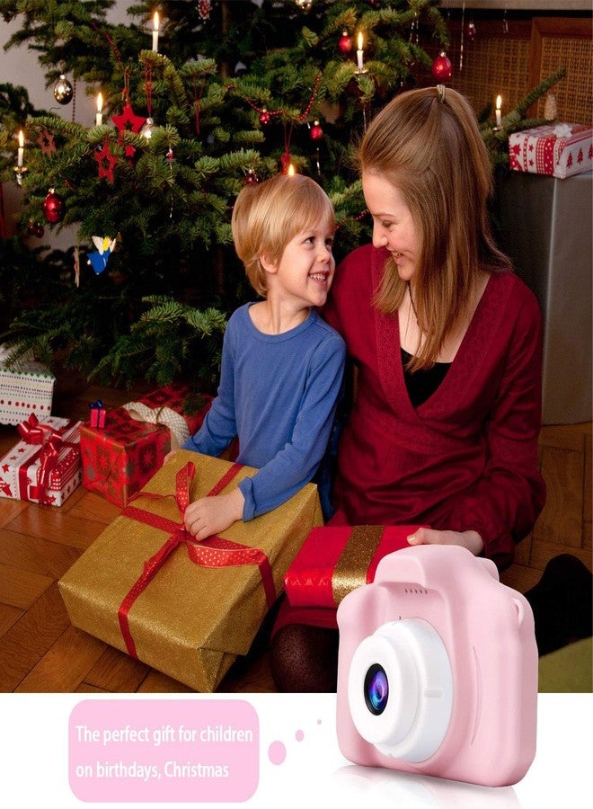 VeeDee Kids Camera Children Digital Cameras Toys 1080P 2.0" IPS Screen FHD Toddler Video Recorder Great Birthday Gifts for Kids (Pink) - Image 2