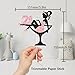 Lisimy Sitting Girl Cake Topper Picks for Girl Lady 21st Birthday Makeup Spa Theme Party Decoration Supplies 21 Silhouette High Heeled Cake Decor Rose Gold Glitter - Image 2