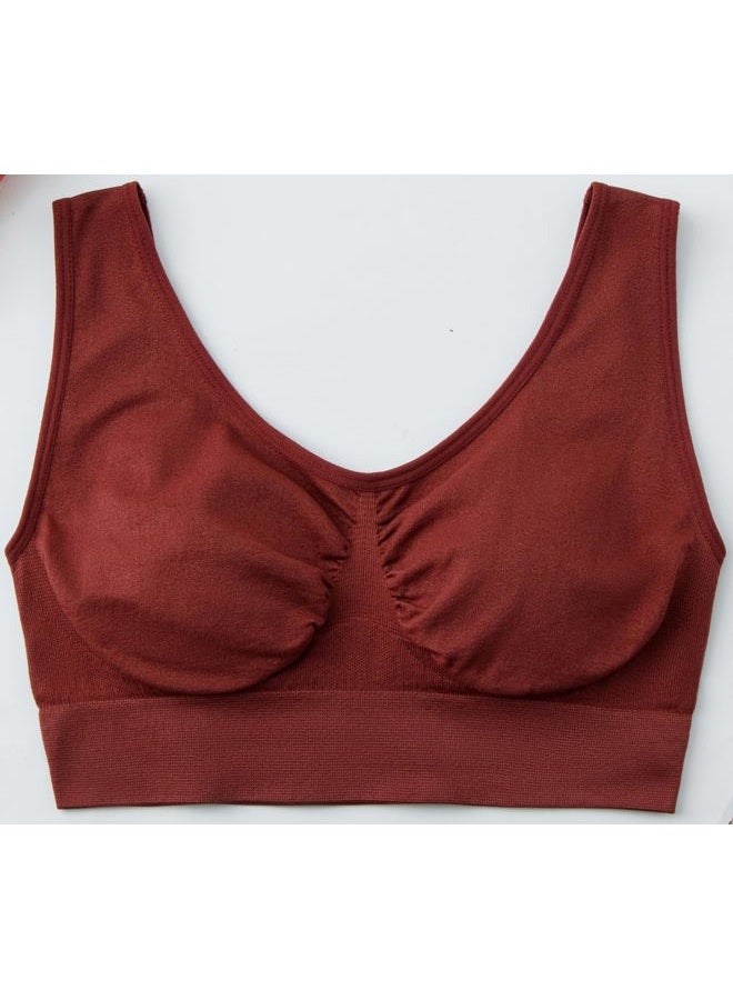 Hiking Gril Women's Comfort Wirefree Bralette Unpadded Sleep Yoga Bra 3pk S - Image 2