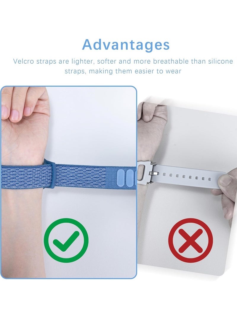 LAIAOCISI Children's Adjustable AirTag GPS Tracker Protective Bracelet Waterproof Case Cover Cute Cartoon Full Coverage Anti-Lost Airtag Holder Healthy Nylon Wristband Accessories for Kids(Dolphin) - Image 5