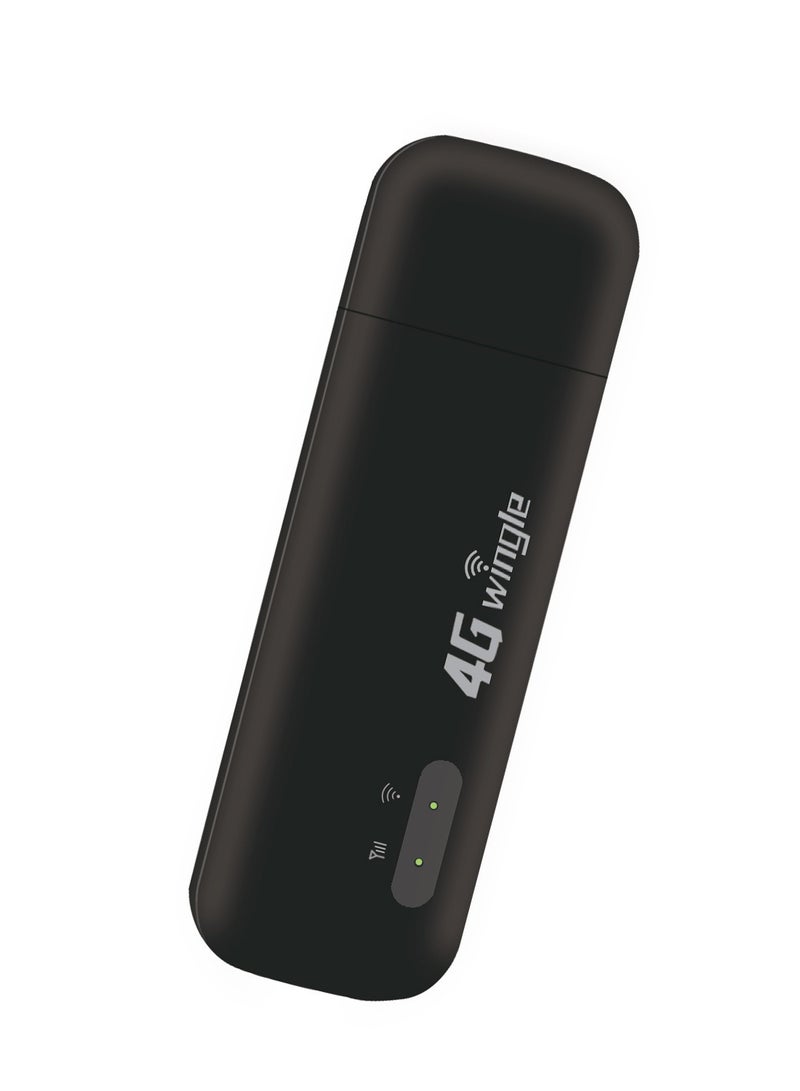 general 4G WiFi Modem, 150 Mbps USB Mobile WiFi Dongle with SIM Card Slot, Pocket WiFi Mini Portable Network Hotspot Router for Europe, Middle East Travel - Image 1